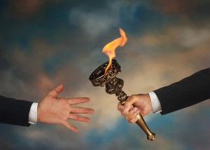 bigstockphoto_passing_the_torch_2037062