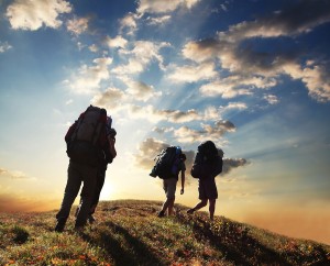 bigstockphoto_hike_on_sunset_3681544